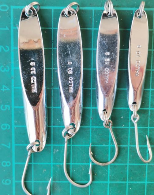 Chrome metal
                lure for queenfish