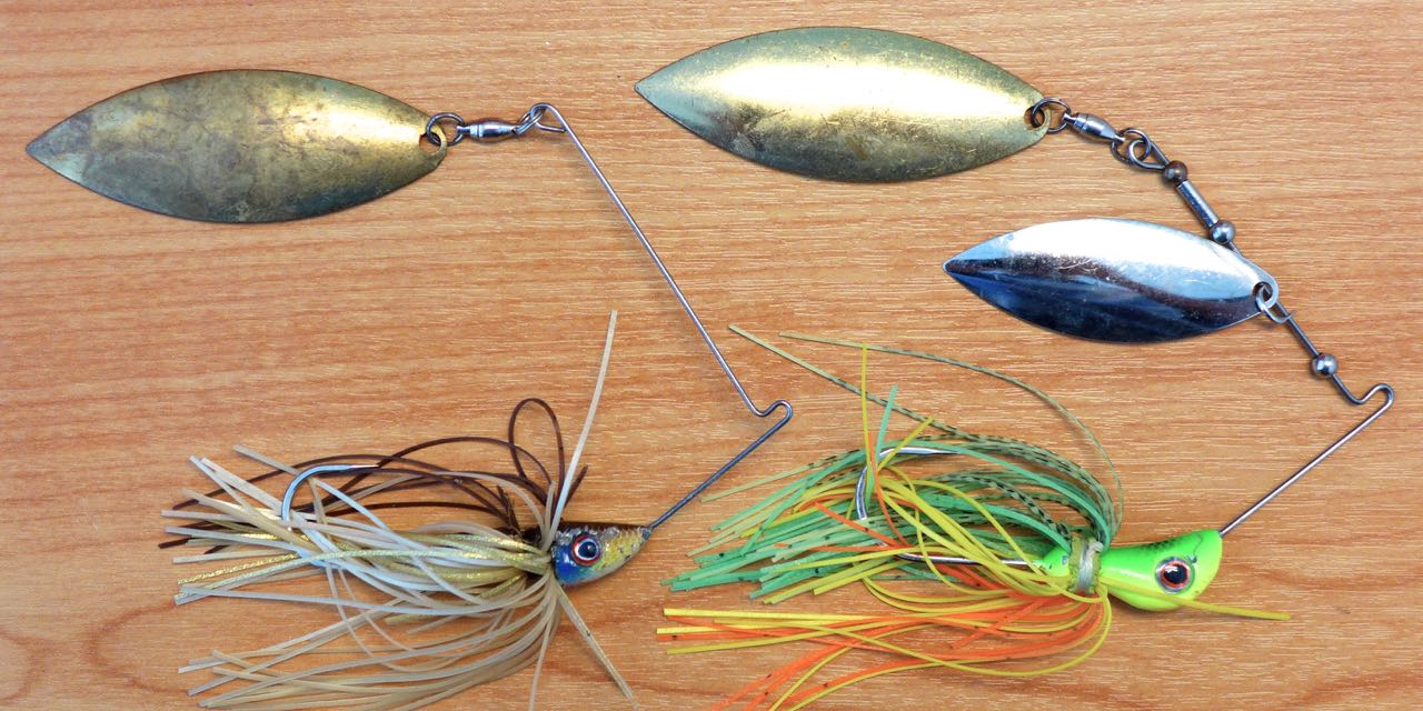 A mix of Willow-leaf blade shape spinnerbait