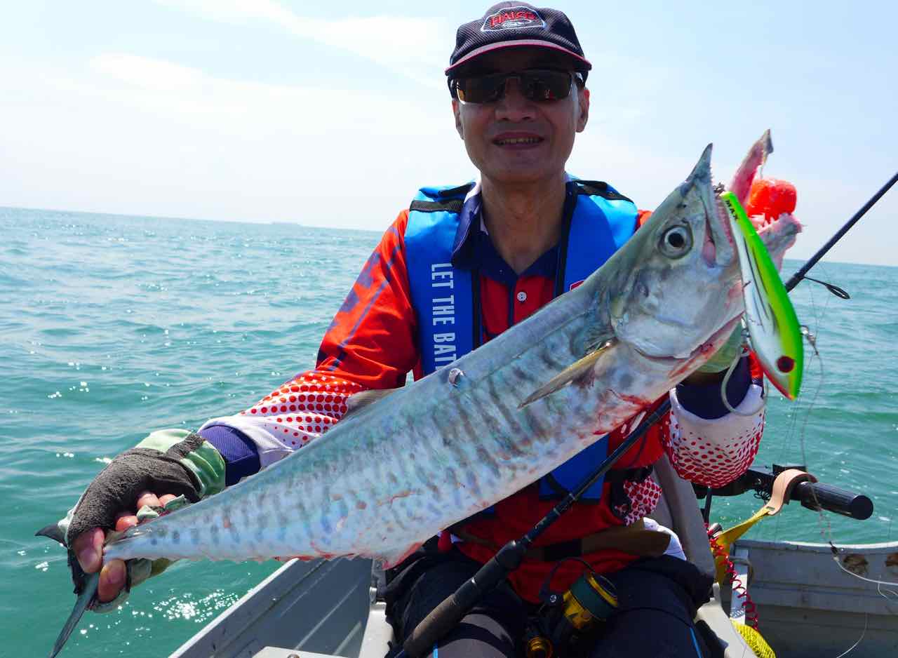 Malaysian Tenggiri caught with Halco Max lure